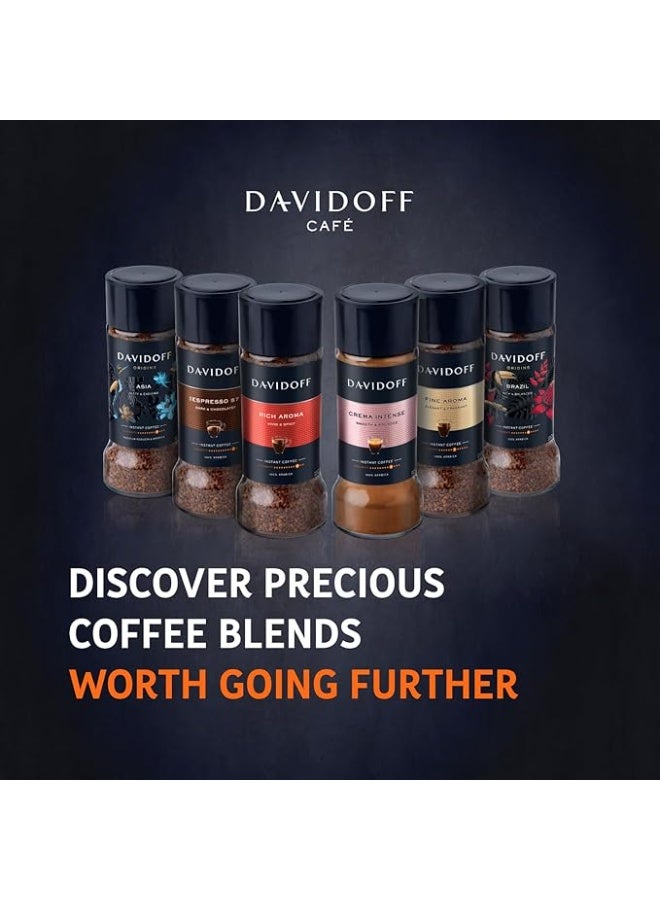 دافيدوف قهوة فاين اروما جراند كوفي من دافيدوف كافيه، 100 جرام، أرض، برطمان - Image 4