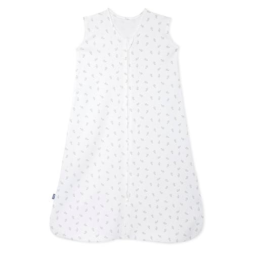 HALO SleepSack 100 Cotton Wearable Blanket Swaddle Transition Sleeping Bag TOG 05 Blue Thyme Medium 612 Months - Image 1