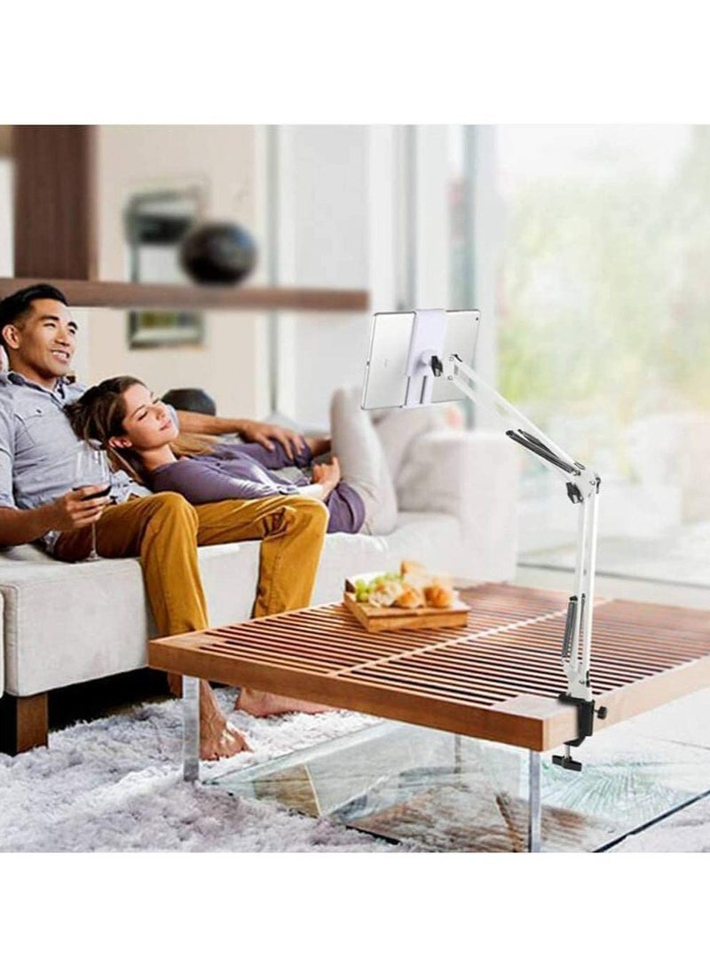 Raxoom Overhead Phone Stand Holder, Phone Clip Holder Clamp for Desk, Mount Flexible 360Â° Rotation,Long Arm Bracket for All 4.7-7.0 In Smartphones, Tablets, Live Streaming,Videos - Image 5