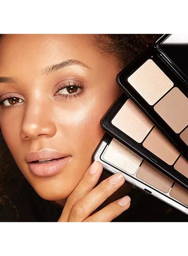KIKO MILANO Facial Grooming Plate, Contour Obsession, Contour and Highlght, Face Palette with 2 contour powders and 1 highlighter - Image 3