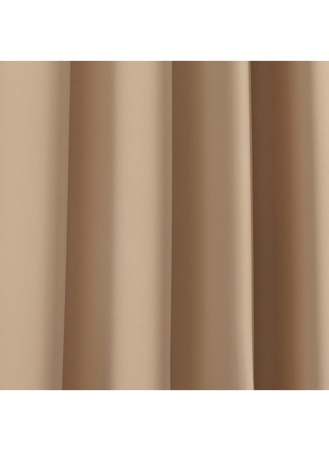 Home Box - Uni 4-Piece Blackout Curtain Set 140 x 300 cm - Image 1