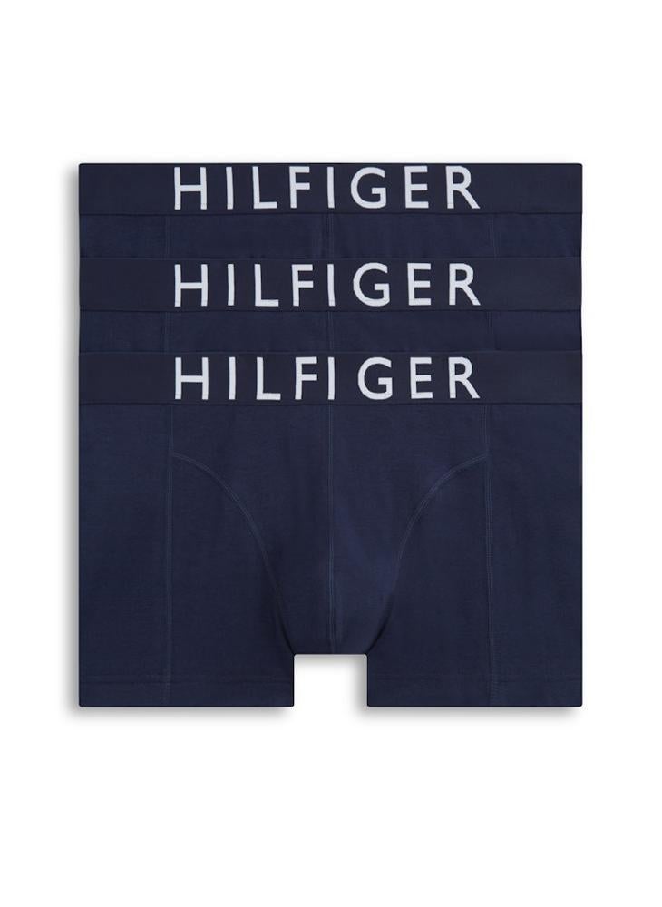 TOMMY HILFIGER 3-Pack Logo Waistband Trunks - Image 1