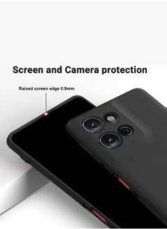 ELTRAZONE Motorola Moto G15 4G 2025 Premium Soft Liquid Silicone Case Cover – Black, Ultra-Protective, Sleek Design, Shock Absorbent, Anti-Scratch, Easy Grip, Full Access to Ports & Buttons – Durable, Lightweight, Slim Fit for Motorola Moto G15 4G  - Image 2