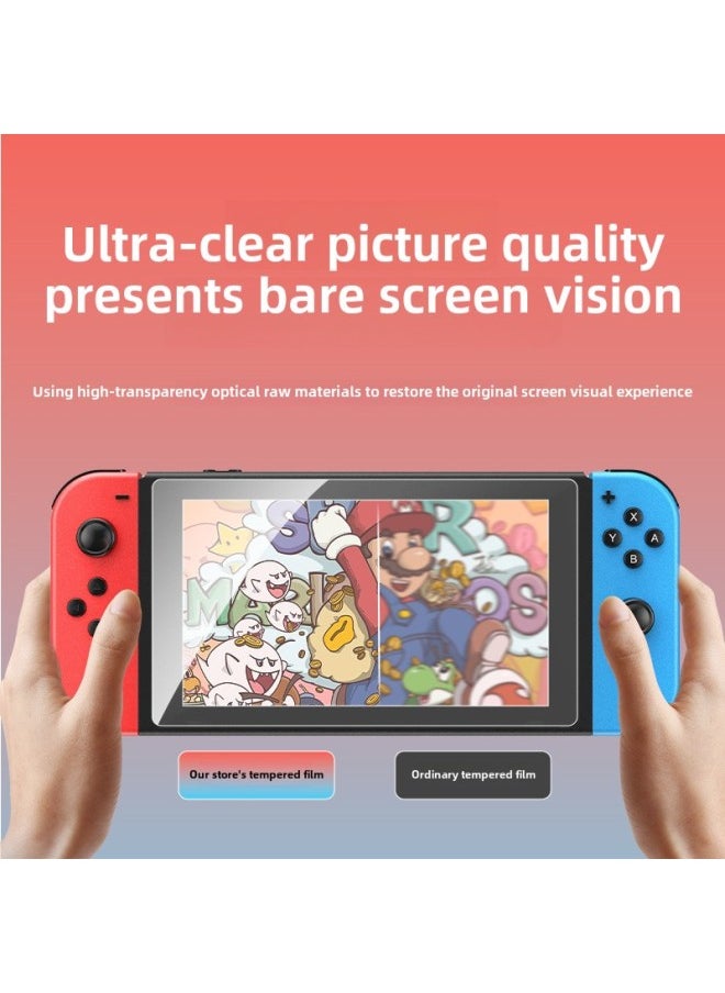 Generic Suitable For Nintendo Switch2 Tempered Film HD Glass Protective Film Purple Eye Protection Game Machine Film PET Film-Color:Pet High-definition Soft Film [kraft Paper Box]  - Image 4