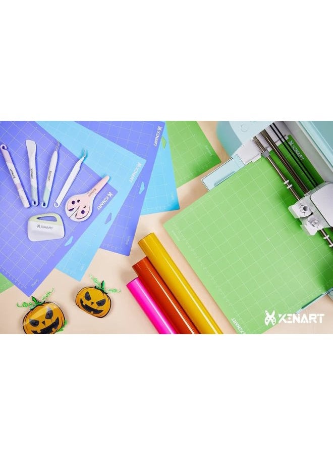 Xinart 12x12 Cutting Mat for Cricut (12x12", 6 Pack Variety Grip) - Image 2