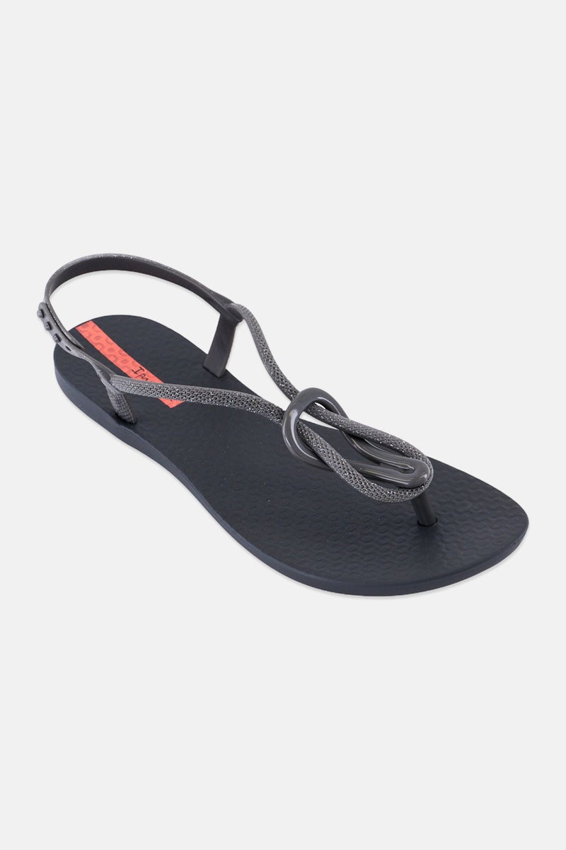 Ipanema Women Trendy Fem Snap Closure Sandals, Grey - Image 1