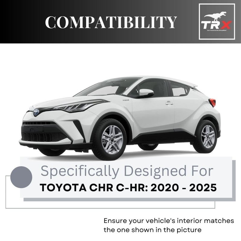 تي ار اكس اوتو منظم مسند ذراع وحدة التحكم المركزية TRX AUTO لسيارة تويوتا CHR C-HR (2020-2025) | صينية تخزين مسند ذراع بمقاس مخصص مع بطانة مانعة للانزلاق | منظم تخزين مسند الذراع | ملحقات داخلية لسيارة CHR C-HR - Image 5