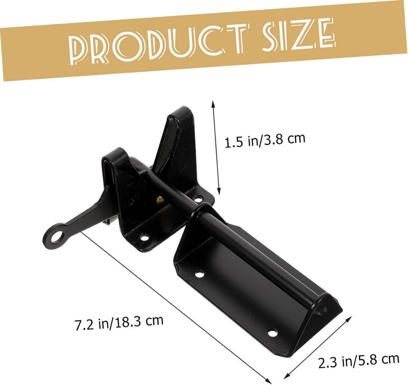 Sturdy Pool Gate Latch 1 Set Fence Gate Locks Pull String Security Latch for Wooden Fences - Image 5