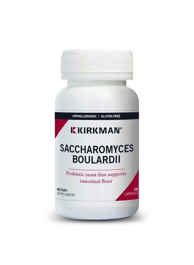 Kirkman Saccharomyces Boulardii - 3 Billion CFU - 100 Capsules - Image 1