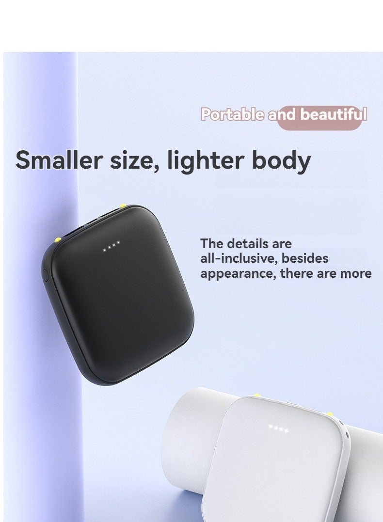 20000 mAh portable power bank creative high-looking mini large capacity fast charging power bank (black) - Image 2