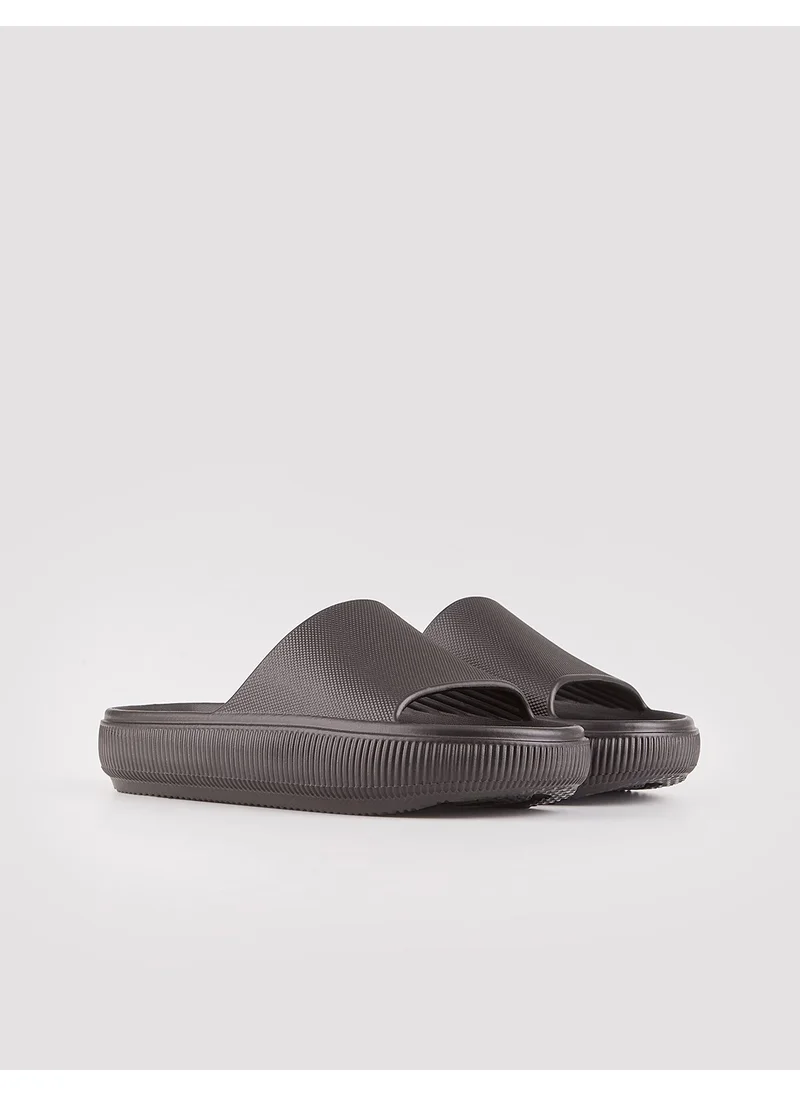 كاباني Black Women's Flat Slippers