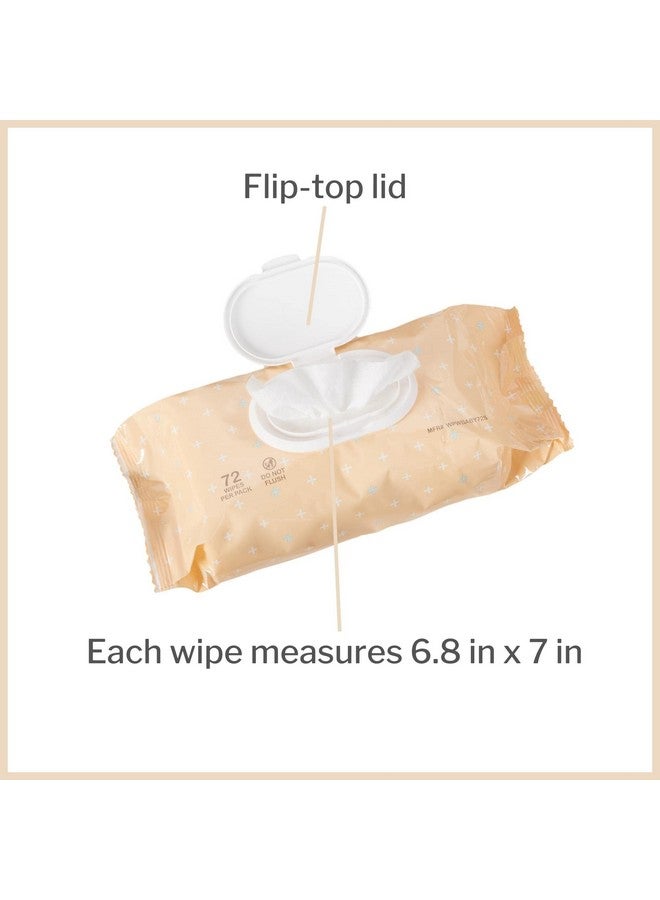 McKesson McKesson Baby Wipes - Scented with Powder Soft Fragrance, Contains Aloe and Vitamin E - 6.8 in x 7 in, 72 Wipes, 1 Pack - Image 3