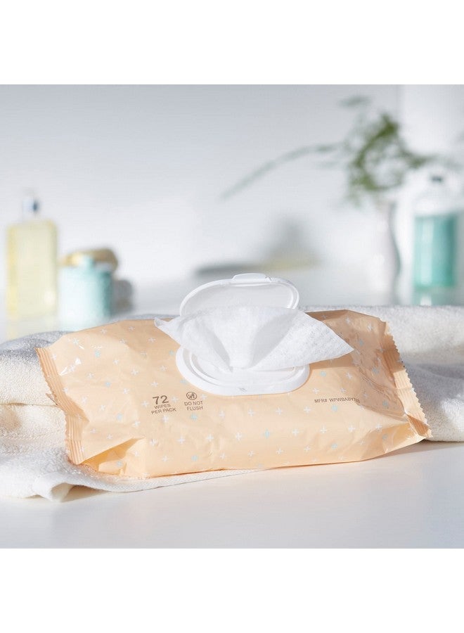 McKesson McKesson Baby Wipes - Scented with Powder Soft Fragrance, Contains Aloe and Vitamin E - 6.8 in x 7 in, 72 Wipes, 1 Pack - Image 4