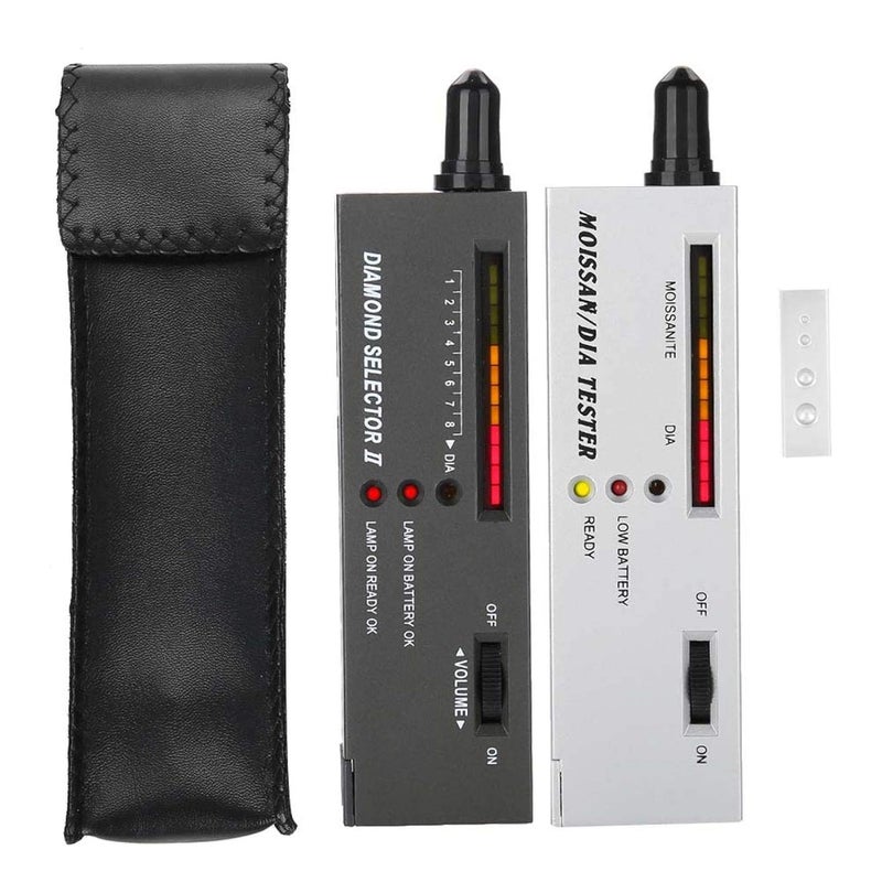 woobles Diamond Tester Tool Set, Diamond Tester Diamond Tester Diamond Detector Selector, Gems Stone Hardness Test Tool Diamond Testers High Accuracy Diamond Tester Professional Jeweler - Image 1