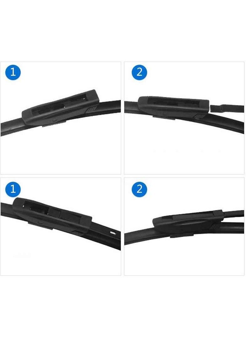 RBW 90102 Renault Symbol 2 2008-2015 Front Wiper Set  - Image 2