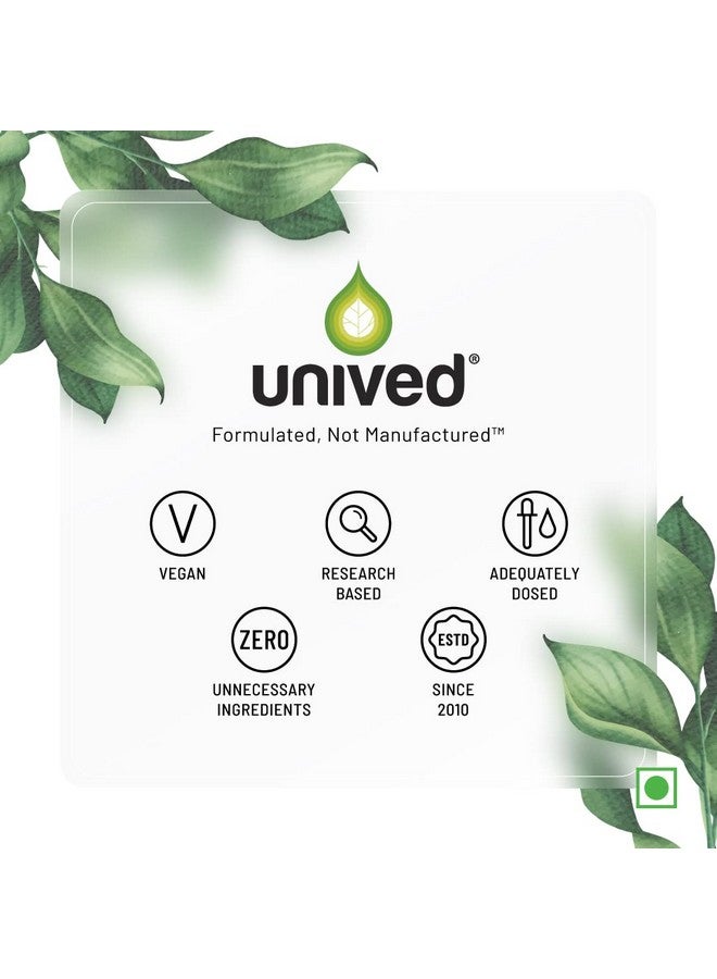 Unived Unived Natural Caffeine L-Theanine Capsules (100mg/200mg), for Energy & Focus, Nootropic, 60 Vegan Capsules  - Image 5