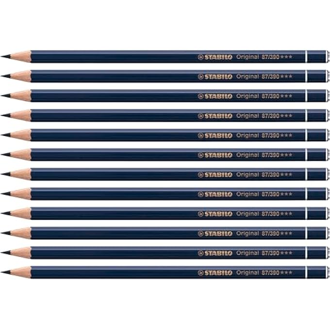 STABILO PREMIUM COLOURING PENCIL ORIGINAL - PACK OF 12 - PRUSSIAN BLUE - Image 2