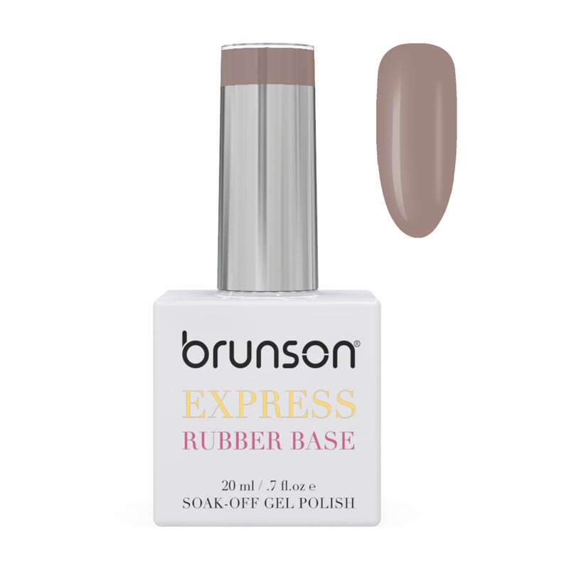 brunson TPO free Rubber Base Gel polish 20ml Soak Off Base Coat for Nail Strengthening Long Lasting Gel Polish Base for Chip Free Shine Brittle Nails UV Rubber base Russian manicure Non Yellowing salon manicure - Image 1