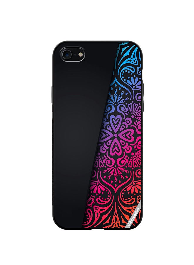 VR CREATIVE Protective Case Cover For Apple iPhone SE (2022) Mandala Design Multicolour - Image 1