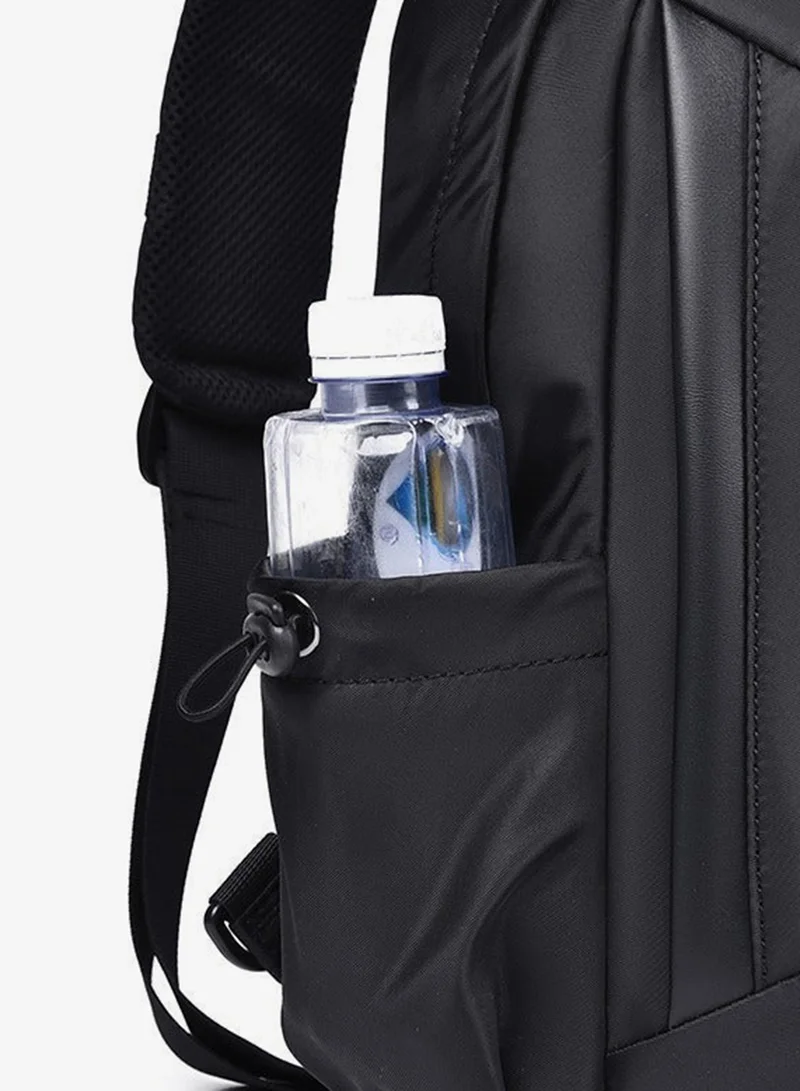 Hike Black Unisex Durable Cross-body Bag Water Resistant Anti-Theft Unisex Sling bag for Travel School College Business Shopping Outdoor, HK3321, Black  | Best Price UAE