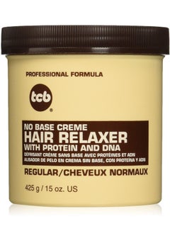 TCB No Base Creme Hair Relaxer With Protein Regular Strength 425g / 15 oz  - Image 1