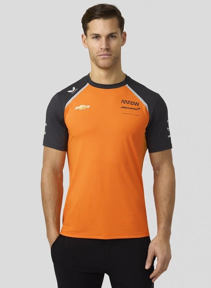 McLaren OFFICIAL McLAREN INDYCAR SET UP T-SHIRT - Image 1