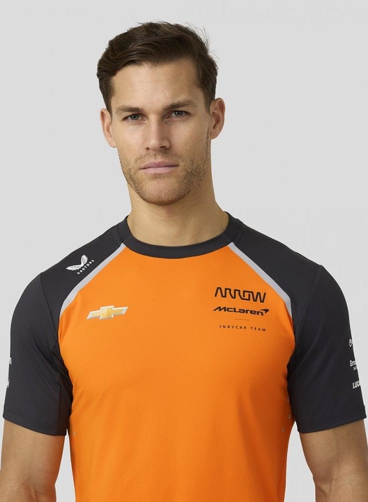McLaren OFFICIAL McLAREN INDYCAR SET UP T-SHIRT - Image 3