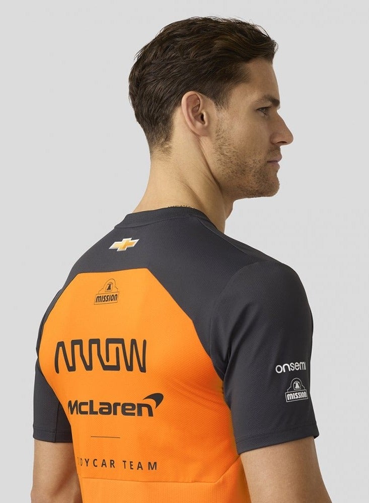 McLaren OFFICIAL McLAREN INDYCAR SET UP T-SHIRT - Image 4