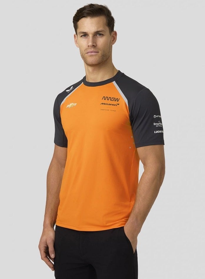 McLaren OFFICIAL McLAREN INDYCAR SET UP T-SHIRT - Image 5