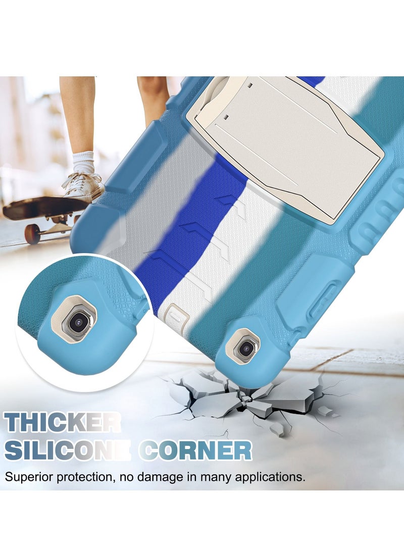 GULFLINK Gulflink Protective Back Case Cover for SAMSUNG Tab A T510/T515 10.1 inch colourful blue - Image 4