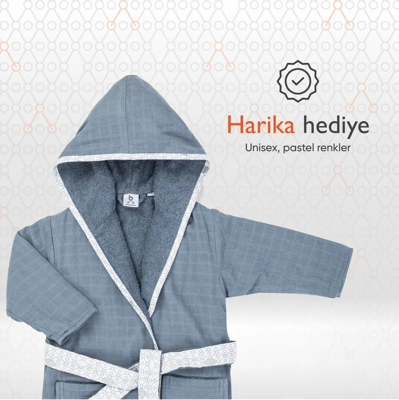 Gezenbebe Hero Muslin & Towel Baby Kids Bathrobe Koala
