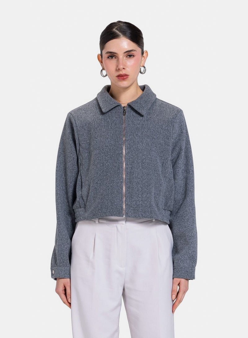 CTRL Wool Bomber Jacket - Image 1