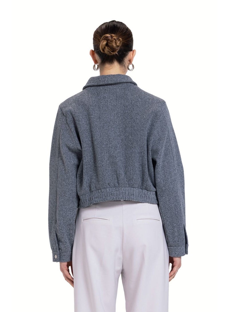 CTRL Wool Bomber Jacket - Image 2
