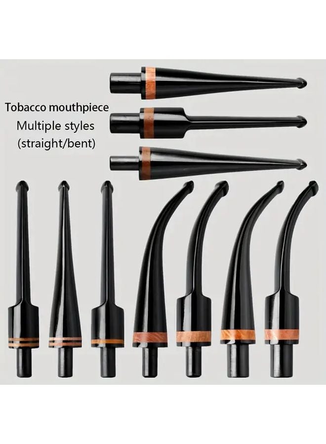 Be0024 Acrylic Pipe Mouthpiece Replacement For Hookah Straight And Bent Handles 3mm 9mm - Image 2