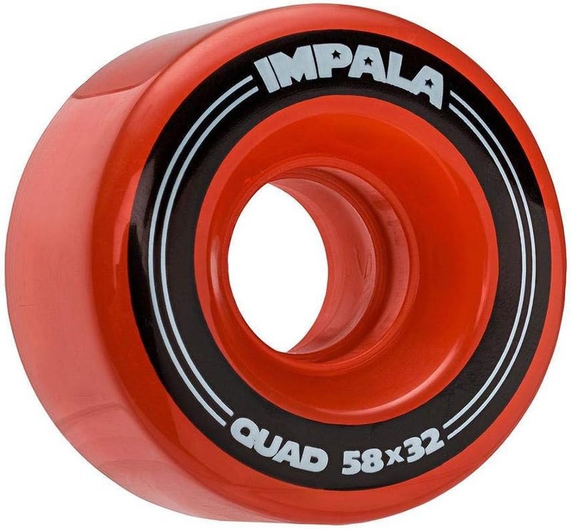IMPALA 4 Pack Wheels - Red - Image 2