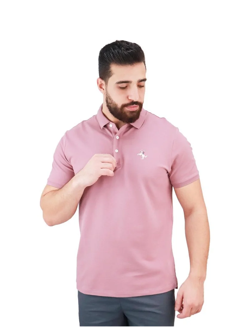 GIORDANO Men's Rider Polo - Pueple
