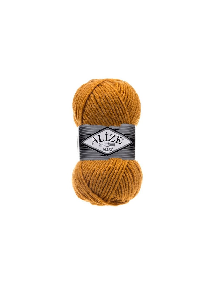 أليز خيوط سوبر لانا ماكسي 02 زعفران