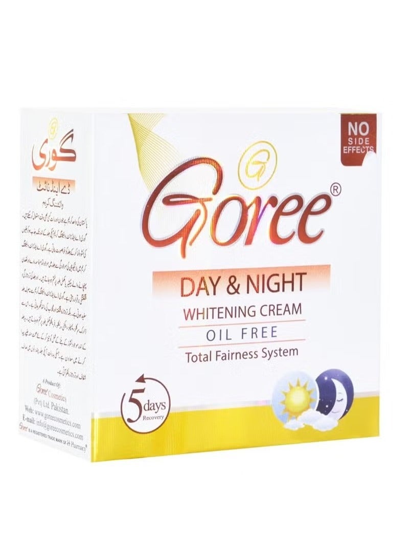 جوري كريم غوري لتبييض البشرة ليلاً ونهاراً | مرطب خالٍ من الزيوت | تركيبة استعادة في ٥ أيام | ٣٠ غرام - Image 1