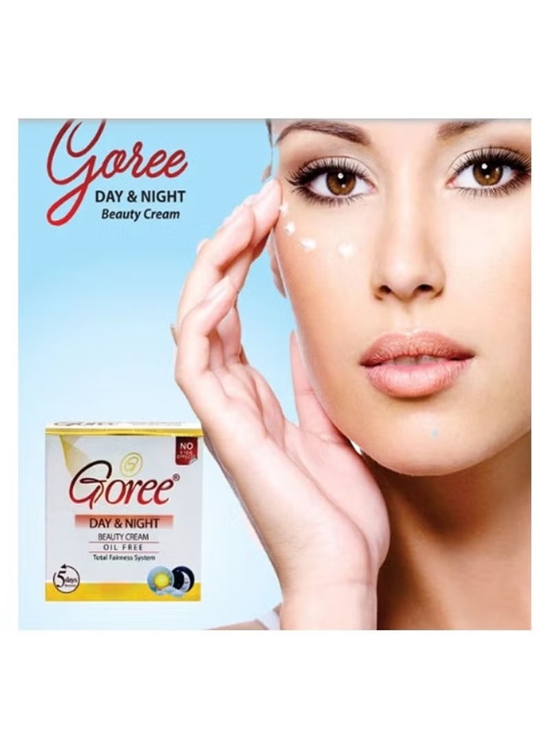 جوري كريم غوري لتبييض البشرة ليلاً ونهاراً | مرطب خالٍ من الزيوت | تركيبة استعادة في ٥ أيام | ٣٠ غرام - Image 2