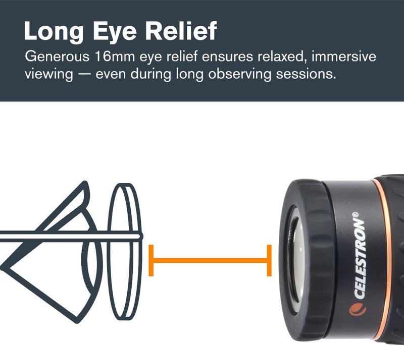 Celestron 93424 سلسلة X-Cel LX - عدسة عينية 1.25 بوصة، 12 مم - Image 4