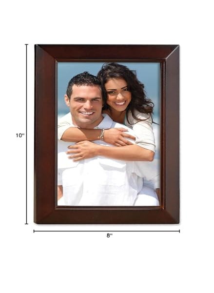 Lawrence Frames Lawrence Frames Estero Collection  Walnut Wood 8 by 10 Picture Frame  8x10  Esspresso Brown  - Image 2