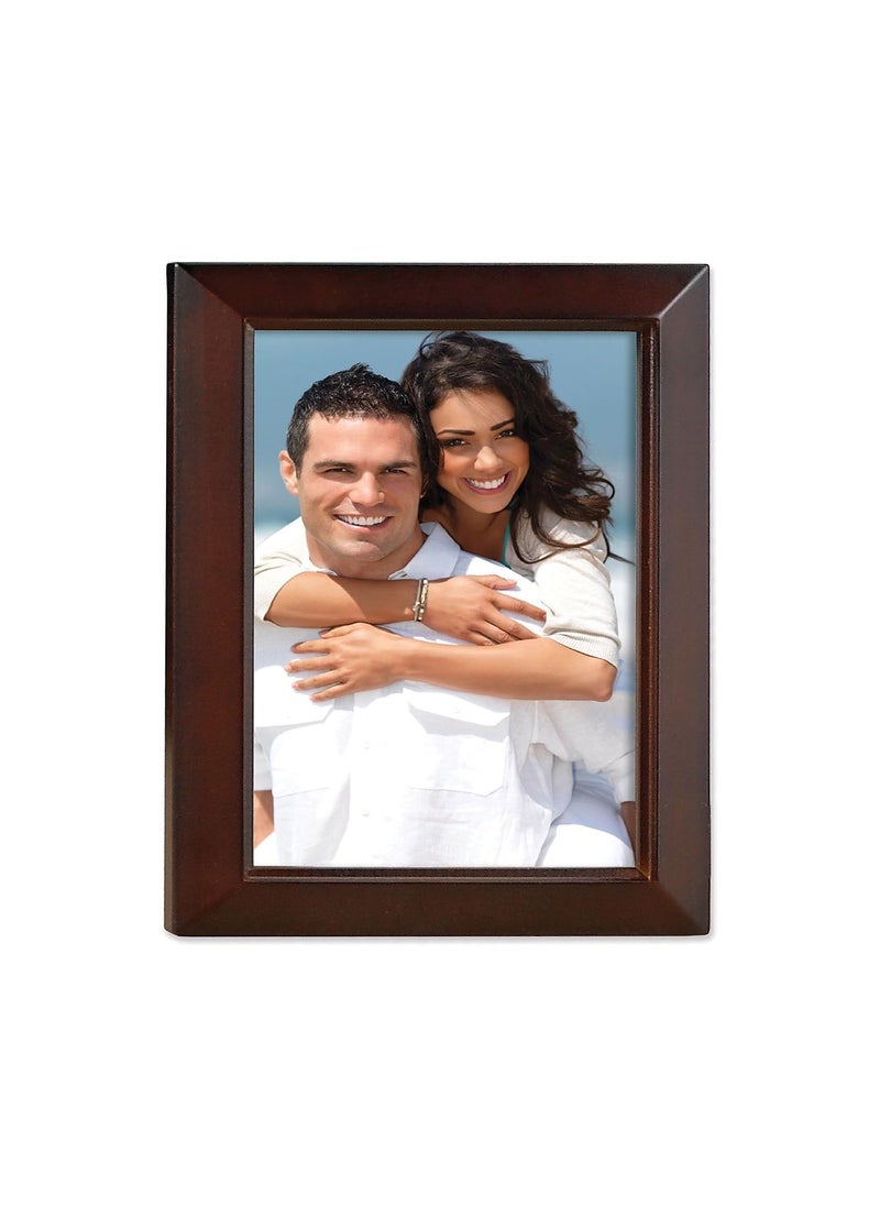 Lawrence Frames Lawrence Frames Estero Collection  Walnut Wood 8 by 10 Picture Frame  8x10  Esspresso Brown  - Image 1