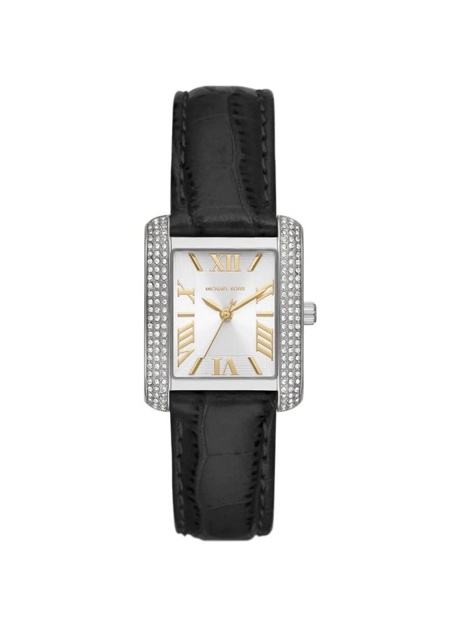 Michael Kors Women Emery Quartz Watch with Leather Band - Image 1