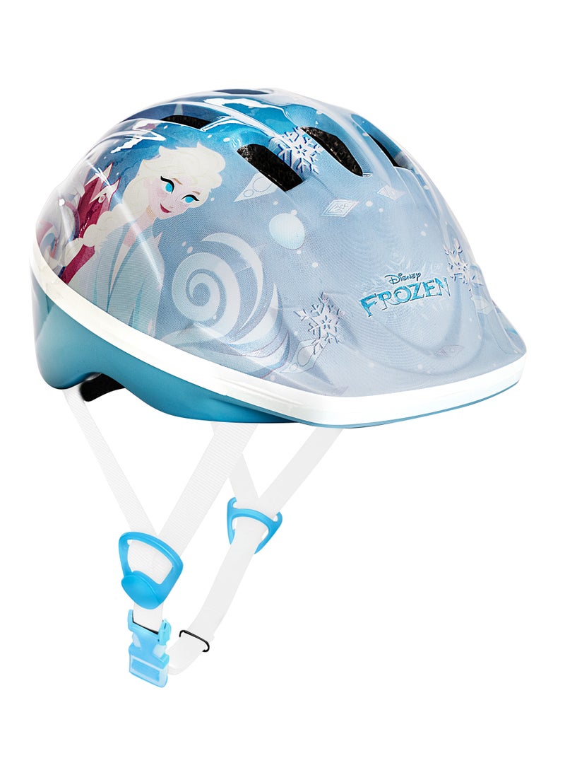 Spartan - Frozen Helmet – Frozen Themed Bike Helmet For Kids | Adjustable Fit, Superior Safety, And Cool Design | Perfect For Young Adventurers | Size M (50-52Cm) - Image 1