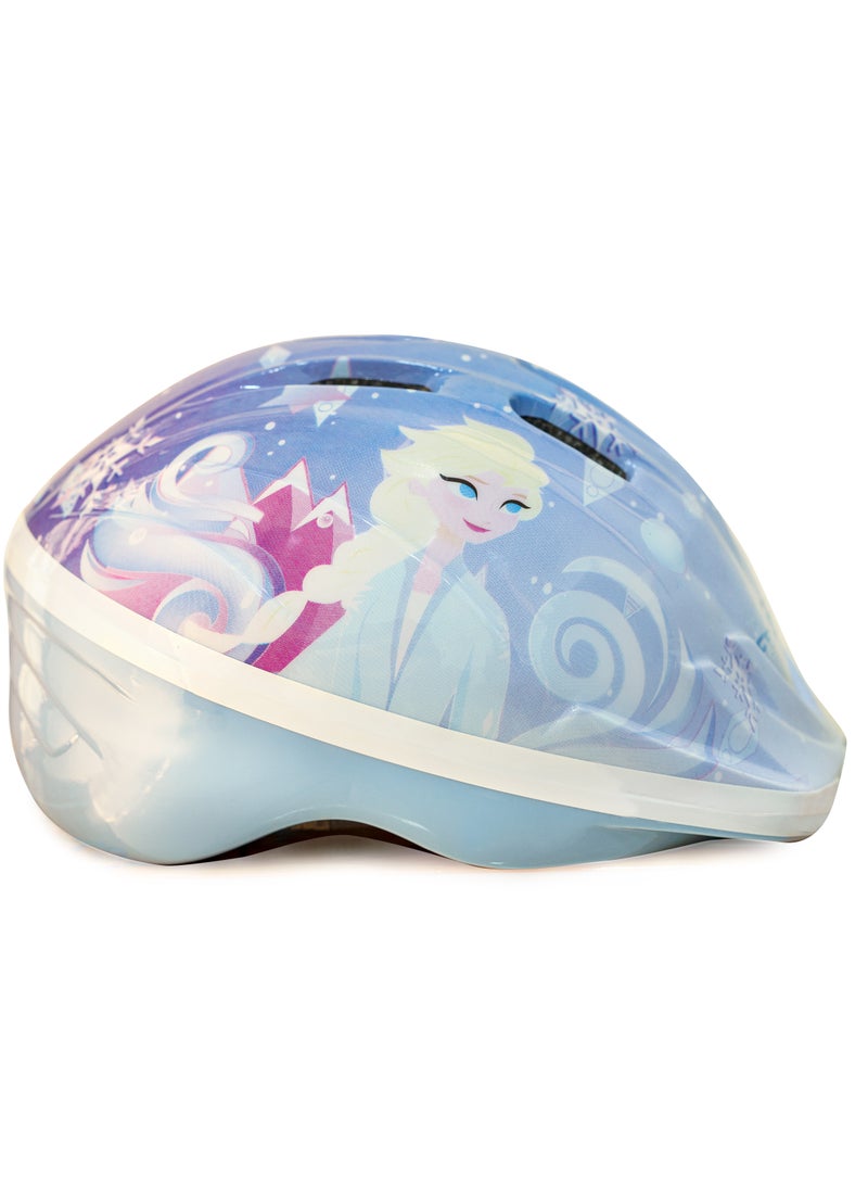 Spartan - Frozen Helmet – Frozen Themed Bike Helmet For Kids | Adjustable Fit, Superior Safety, And Cool Design | Perfect For Young Adventurers | Size M (50-52Cm) - Image 1