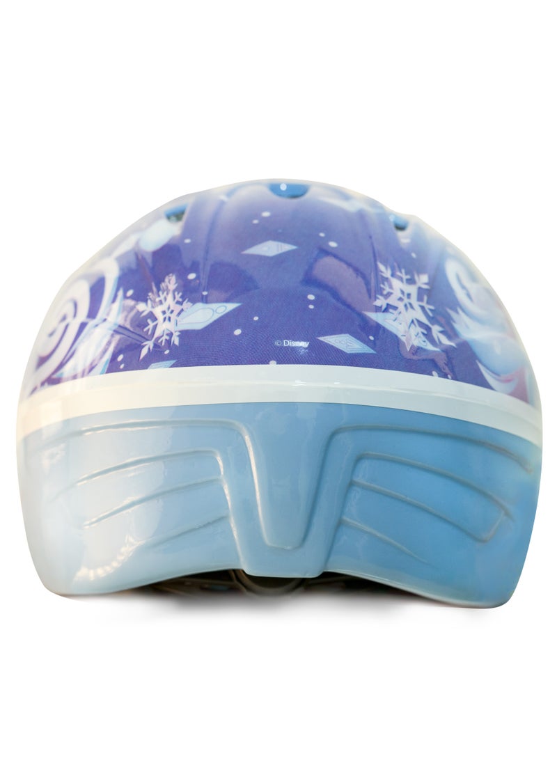 Spartan - Frozen Helmet – Frozen Themed Bike Helmet For Kids | Adjustable Fit, Superior Safety, And Cool Design | Perfect For Young Adventurers | Size M (50-52Cm) - Image 1