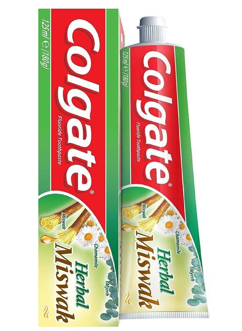 Colgate معجون أسنان كولجيت بالأعشاب مسواك البابونج 125 مل