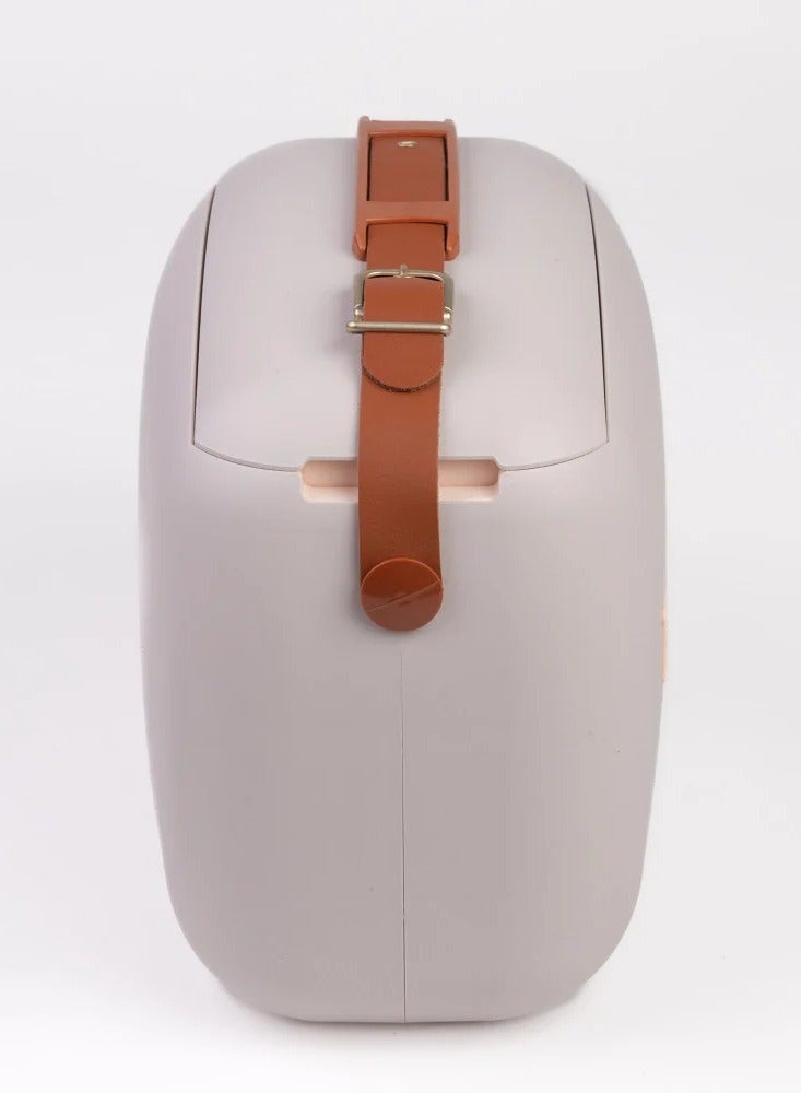 Polarbox 6 Liters Urban Cooler Bag with 2 Containers Matcha Perla Gold| Lunch Box | thermal cooler box | Ice Box, PB- 9345 - Image 2