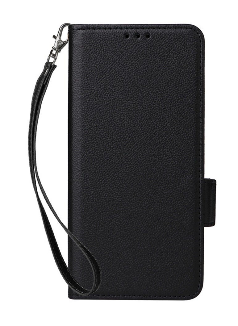 Leather Flip Phone Case Cover for Motorola Edge 40 Neo 5G with Stand Function Black - pzsku/Z0587EDA6B776DABF3FC2Z/45/_/1713412205/65cd07ac-4a55-4d77-a6ff-515a5f3a1543