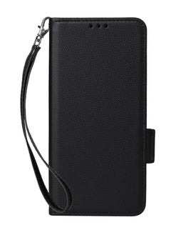 CoomBe Leather Flip Phone Case Cover for Motorola Edge 40 Neo 5G with Stand Function Black  - Image 2